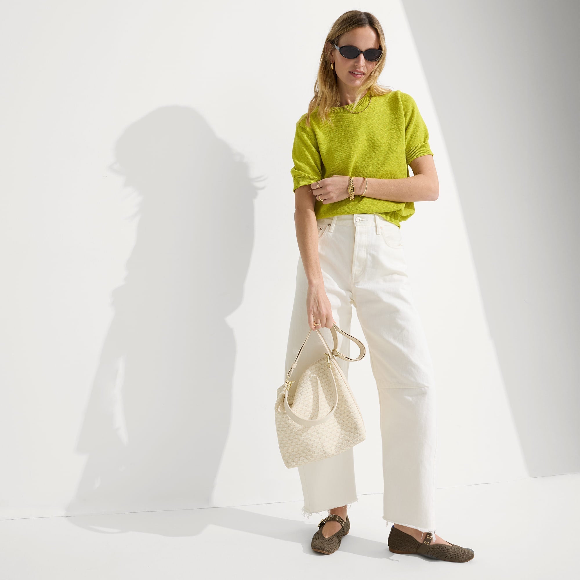 The Mini Zip Bucket - White Sand - Image 4