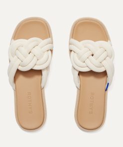 The Summer Sandal - White Sand
