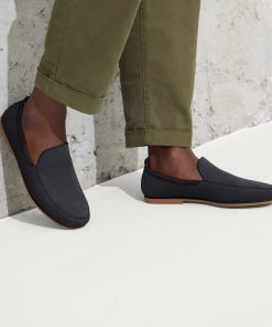 Alternative view of The Ravello Loafer - Stone Black