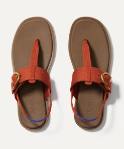 The T鈥揝trap Sandal - Brick