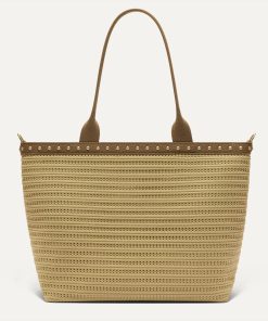 Alternative view of The Lightweight Zip Tote - Brown Butter Crochet