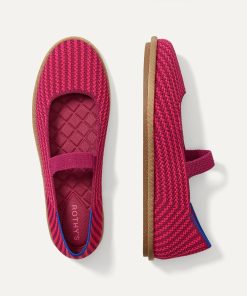 The Cruiser Mary Jane - Raspberry Stripe
