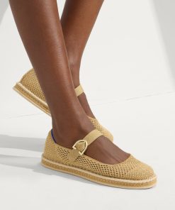 Alternative view of The Espadrille Mary Jane - Metallic Golden Sun