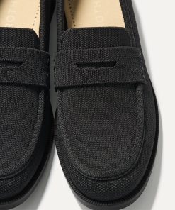 Alternative view of The Penny Loafer - Black