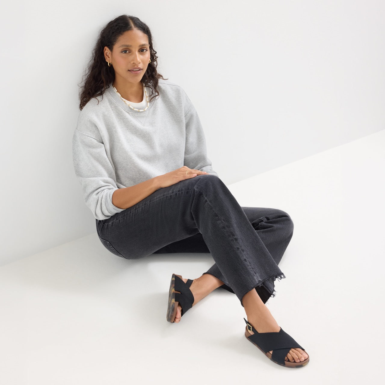 The Weekend Sandal - Black - Image 3