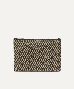 The Convertible Clutch - Polar Zig Zag