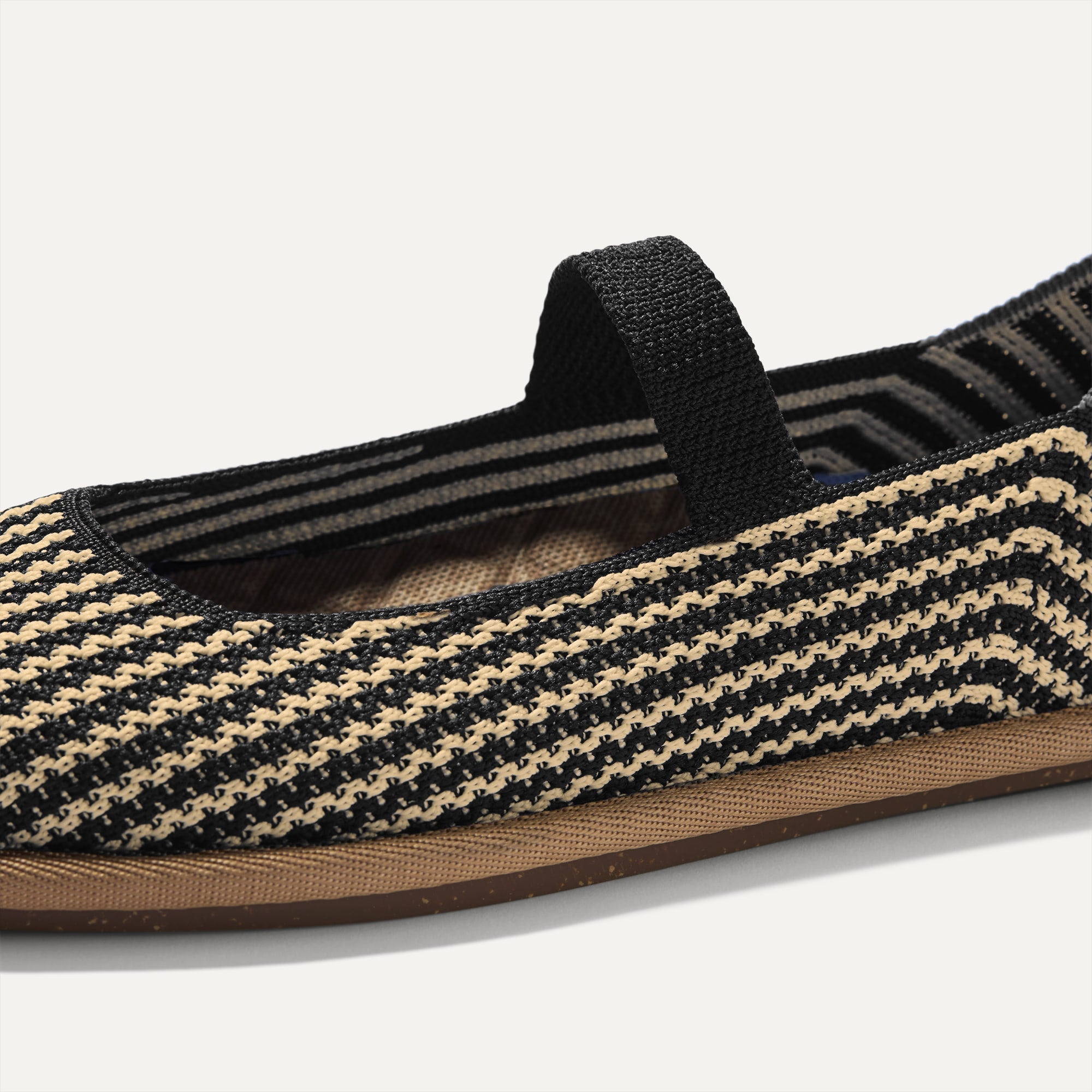 The Cruiser Mary Jane - Toffee Stripe - Image 7
