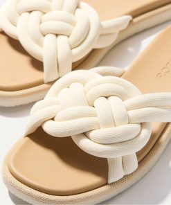 Alternative view of The Summer Sandal - White Sand