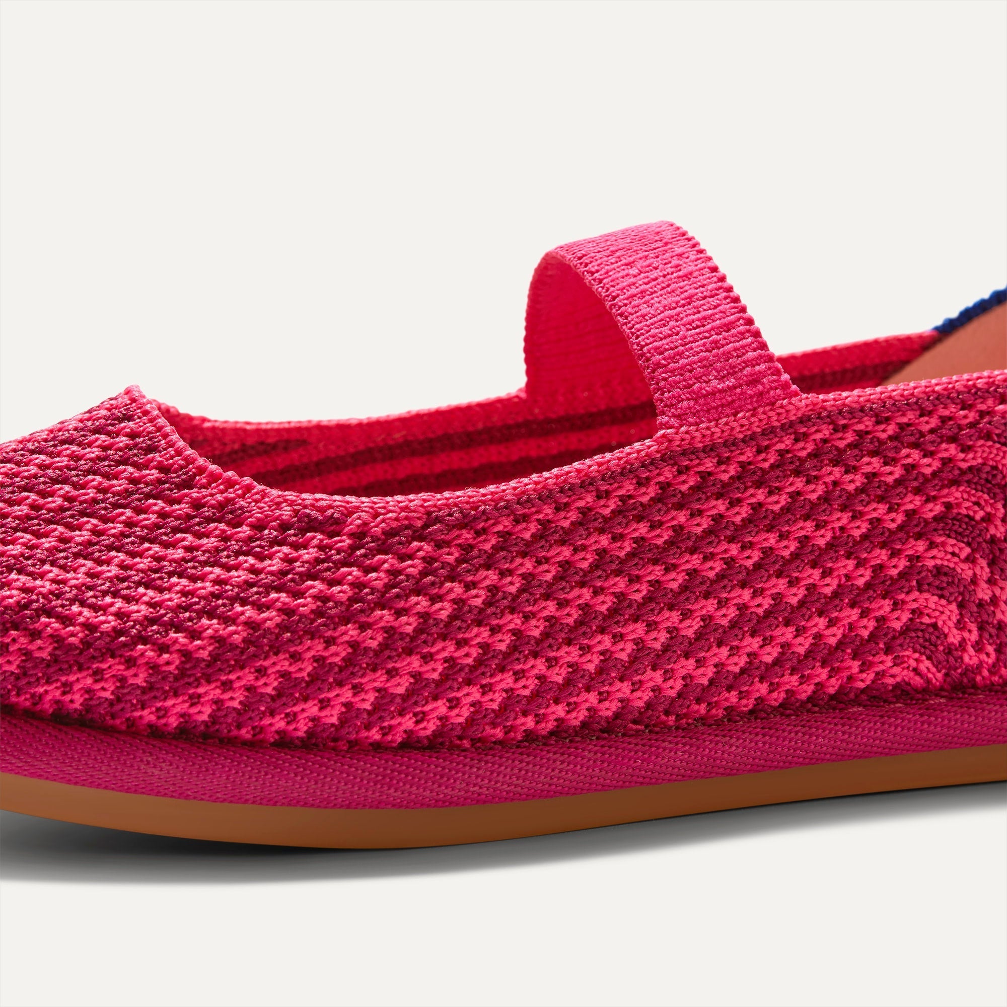 The Mini Mary Jane (for Kids) - Raspberry Stripe - Image 7