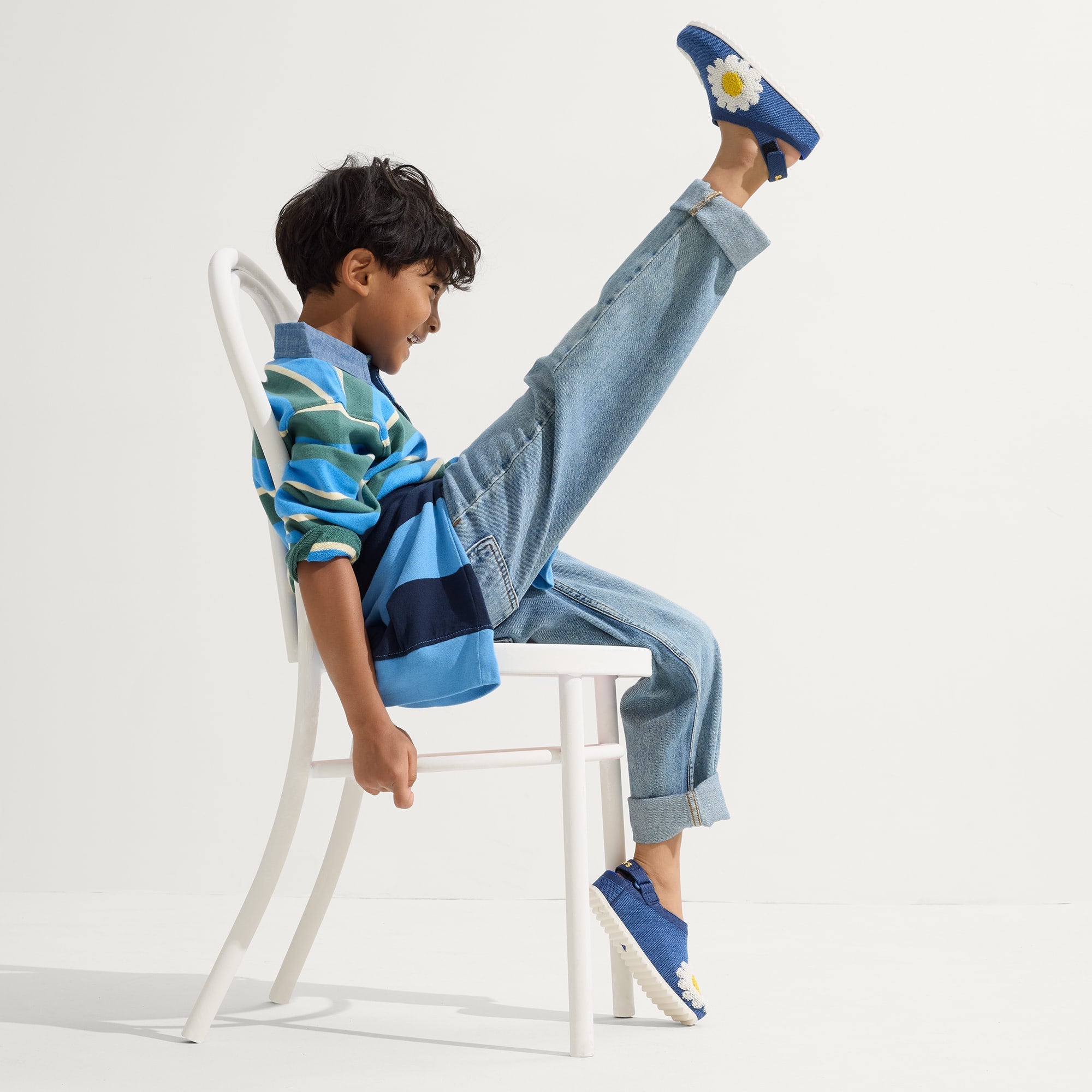 The Kids Clog - Indigo Daisy - Image 4