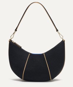 Alternative view of The Crescent Bag - Black
