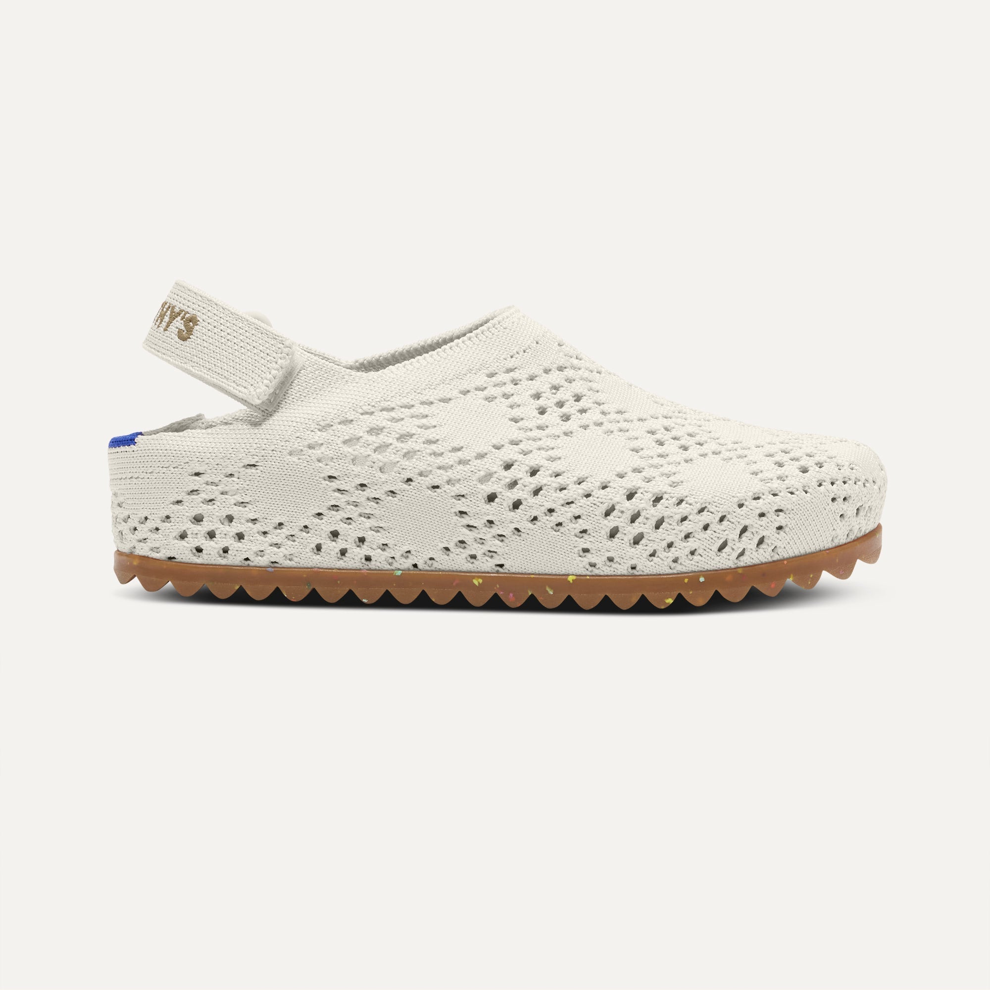 The Kids Clog - White Crochet - Image 6