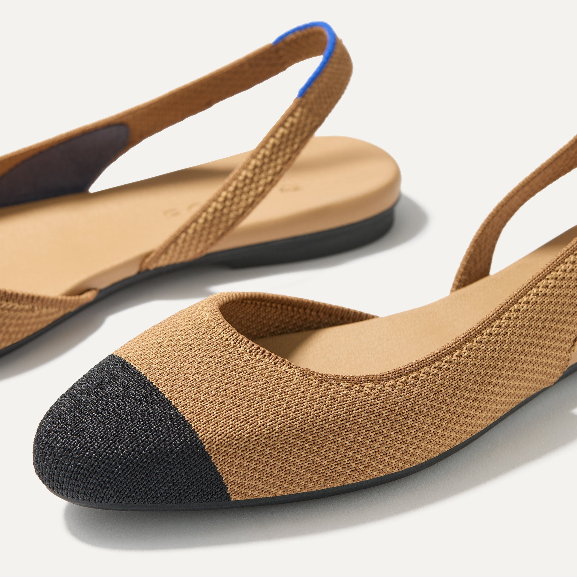 The Almond Slingback - Tawny Captoe - Image 2