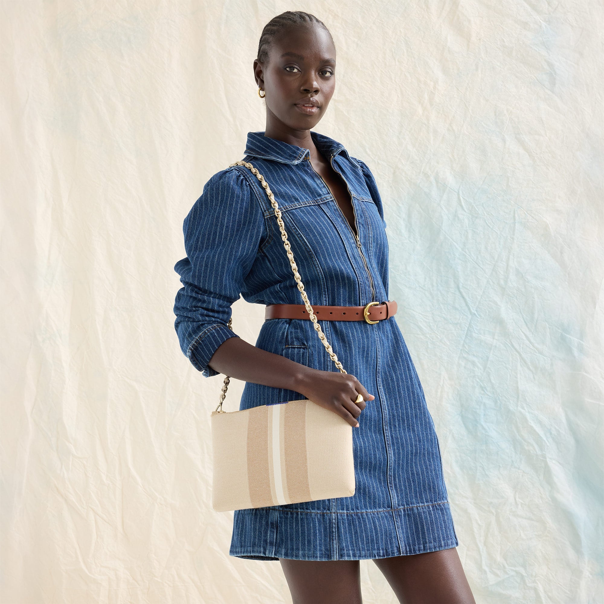 The Convertible Clutch - Oat Latte - Image 3