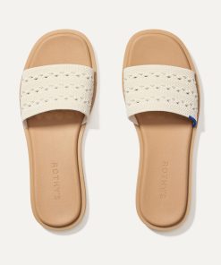 The Slide Sandal - Sandy Crochet