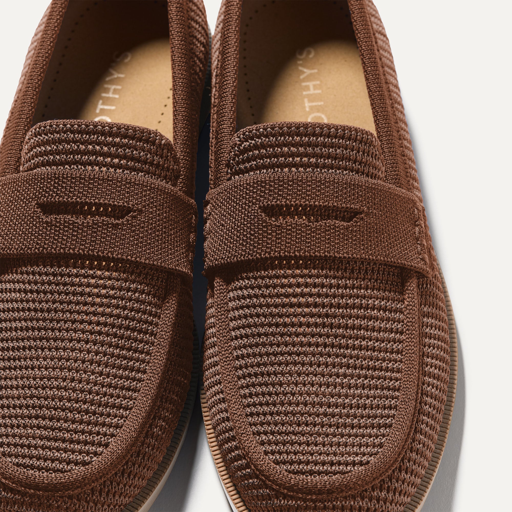 The Penny Loafer - Cinnamon Raffia-Knit - Image 4