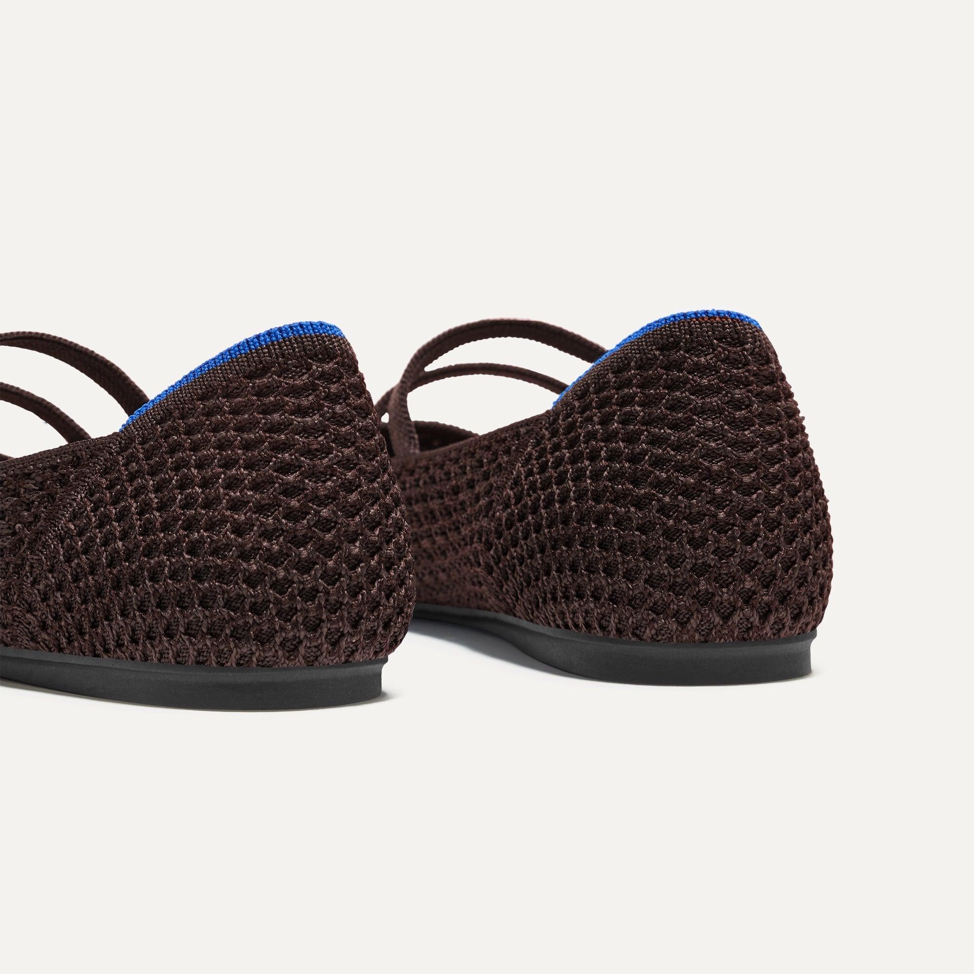 The Double Buckle Mary Jane - Chocolate Mesh - Image 6