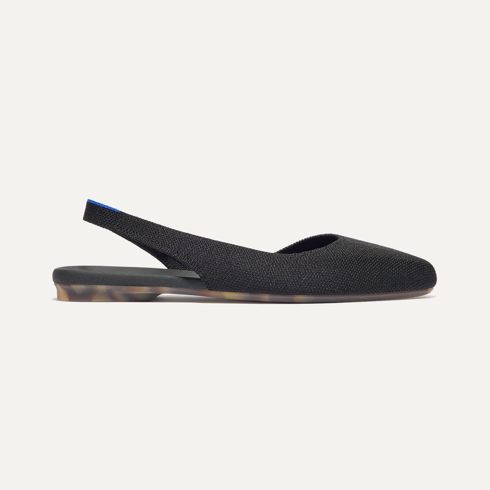 The Almond Slingback - Black - Image 3