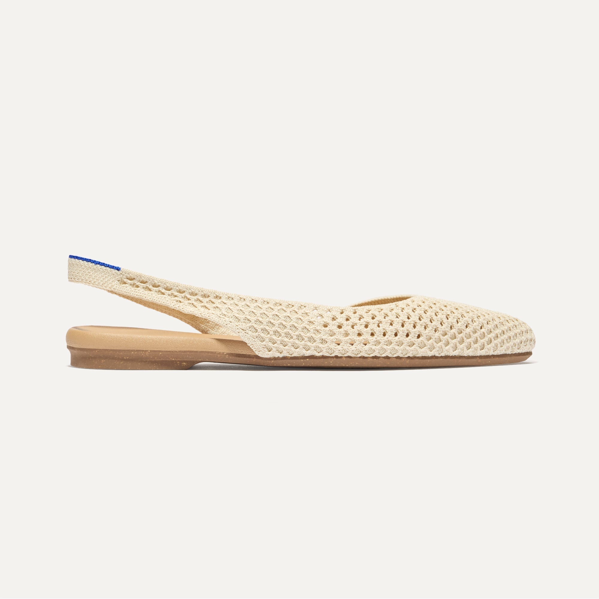 The Almond Slingback - Off White Mesh - Image 4