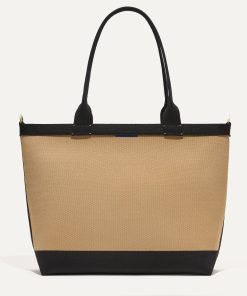 The Lightweight Zip Tote - Shortbread