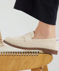 Alternative view of The Penny Loafer - Conch Raffia-Knit