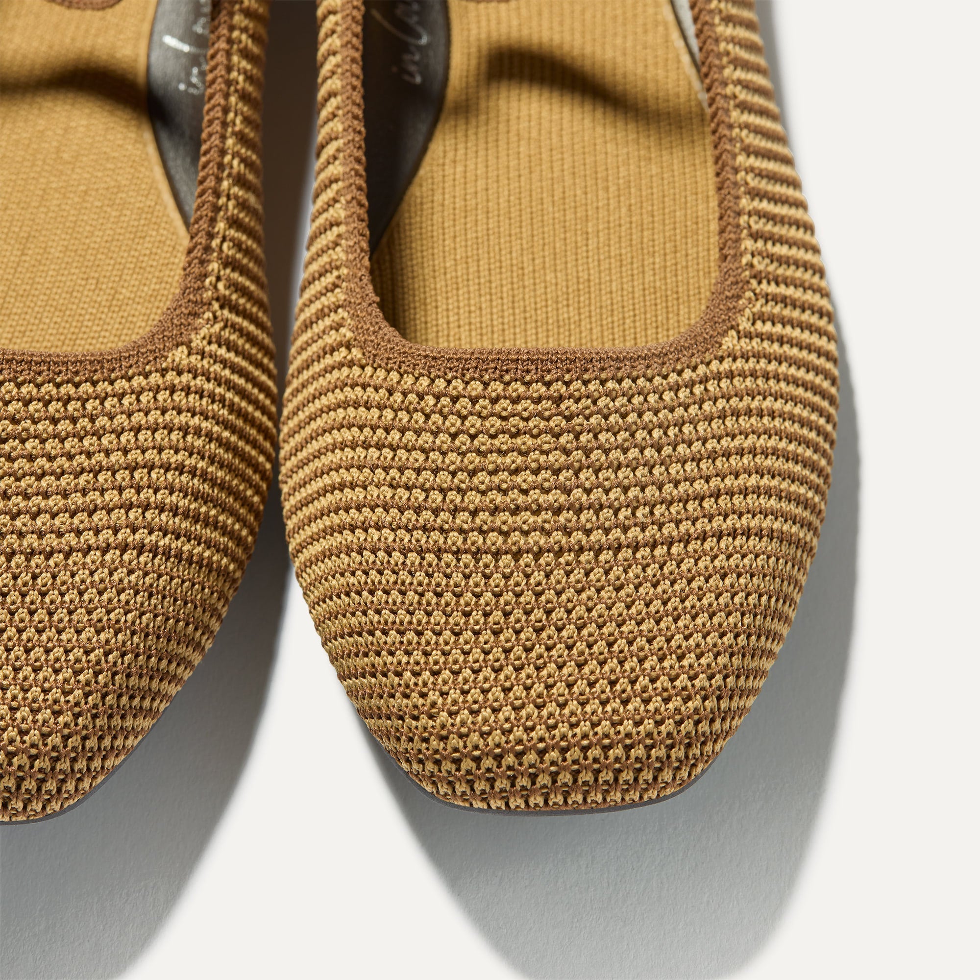 The Max Square Mary Jane - Wheat Raffia-Knit - Image 4
