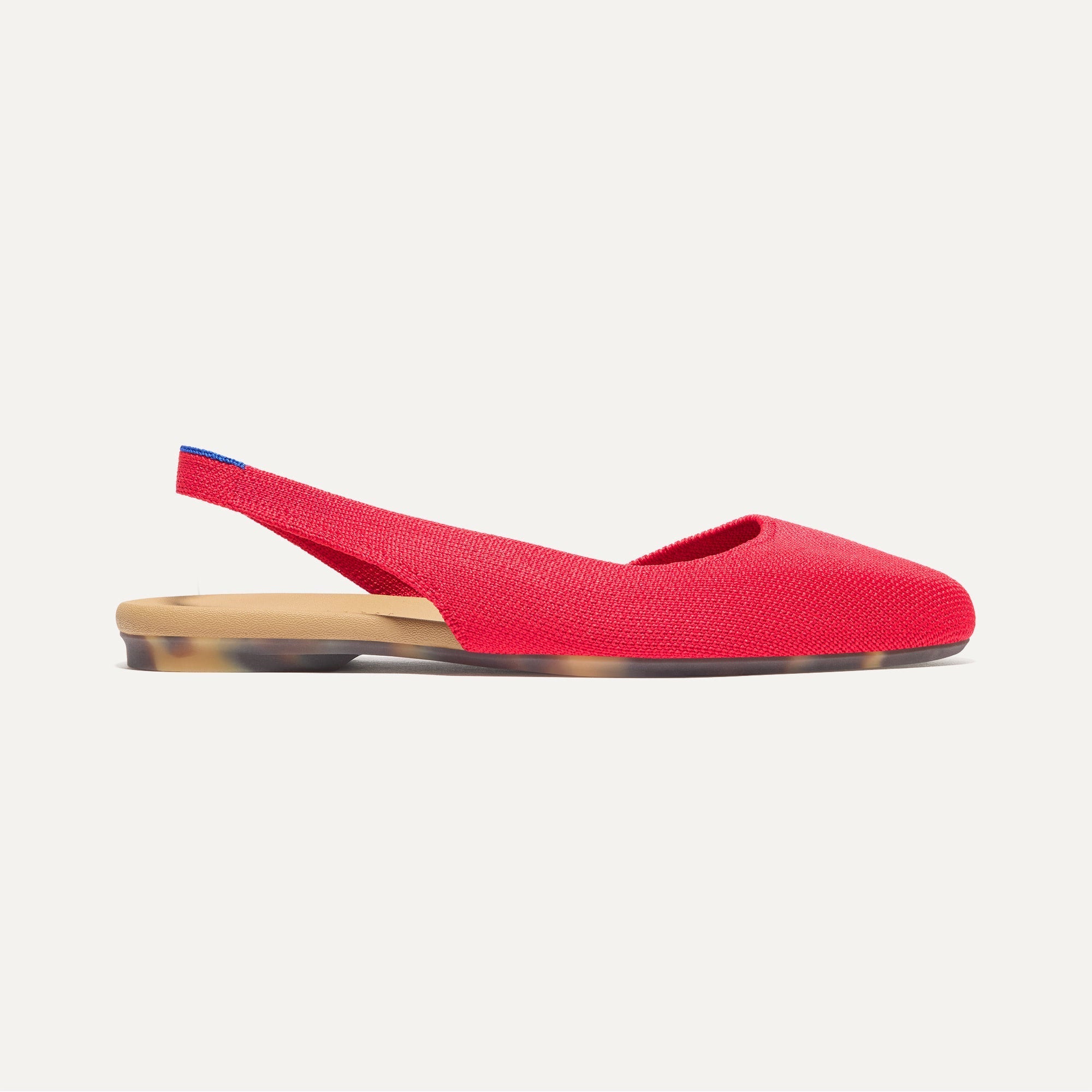 The Almond Slingback - Lollipop Red - Image 5