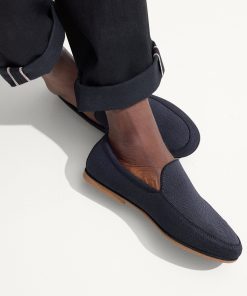 Alternative view of The Ravello Loafer - Navy