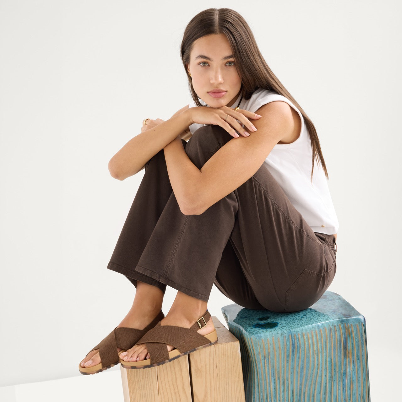 The Weekend Sandal - Cinnamon - Image 3