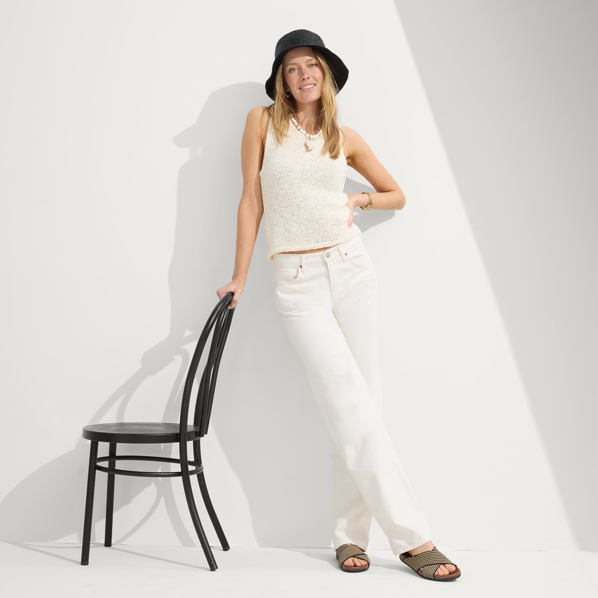 The Weekend Slide - Toffee Stripe - Image 3