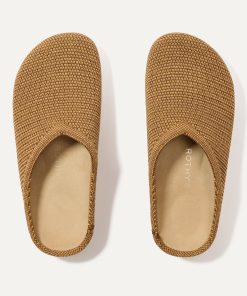 The Casual Clog - Wheat Raffia-Knit