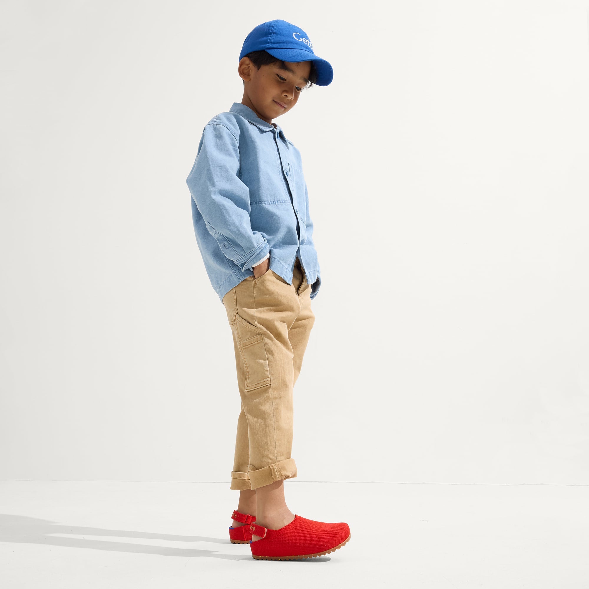 The Kids Clog - Firetruck Red - Image 3