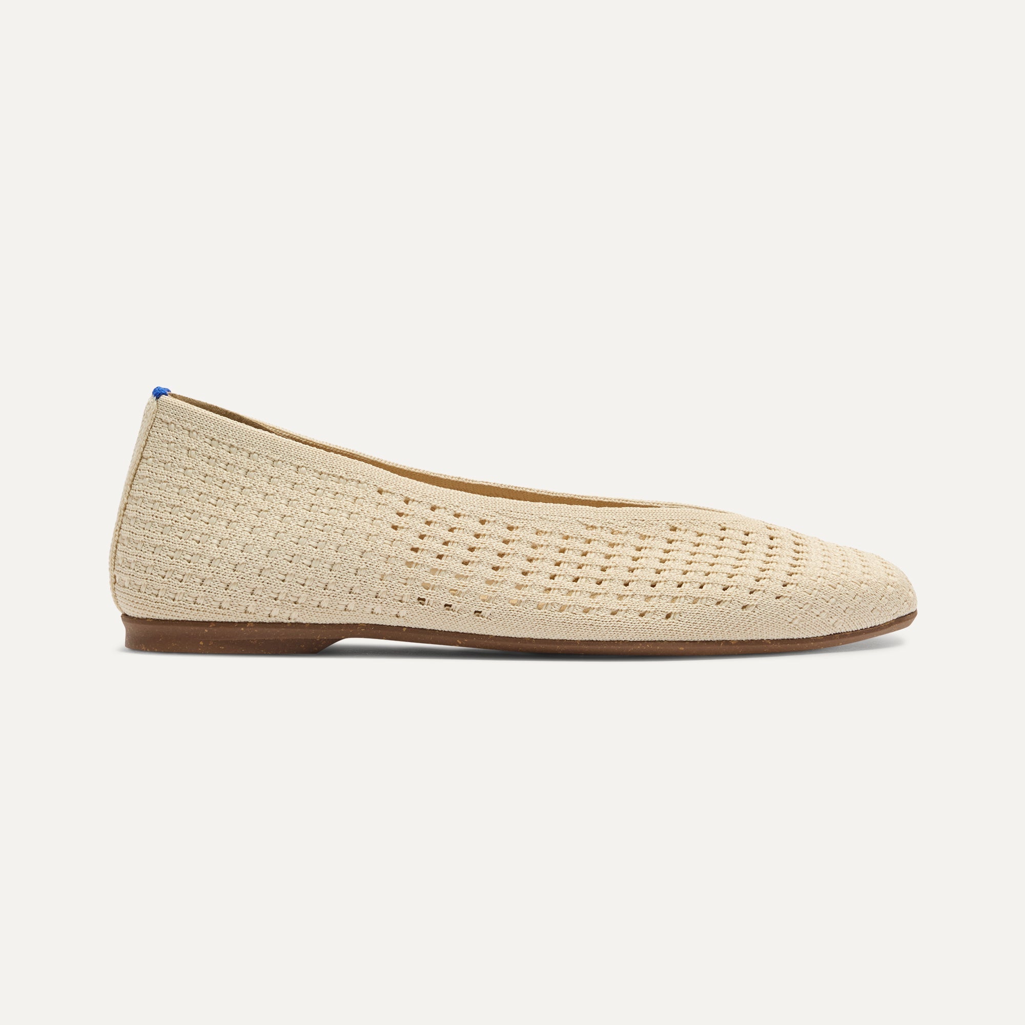 The Max Square Ballerina - Off White Mesh - Image 5