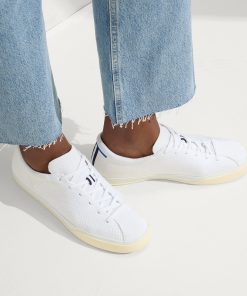 Alternative view of The Lace Up Sneaker - Bright White