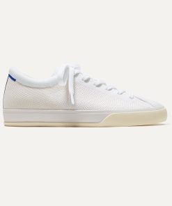 The Lace Up Sneaker - Bright White