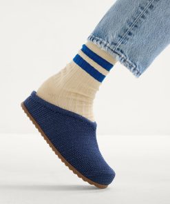 Alternative view of The Casual Clog - Blue Raffia-Knit