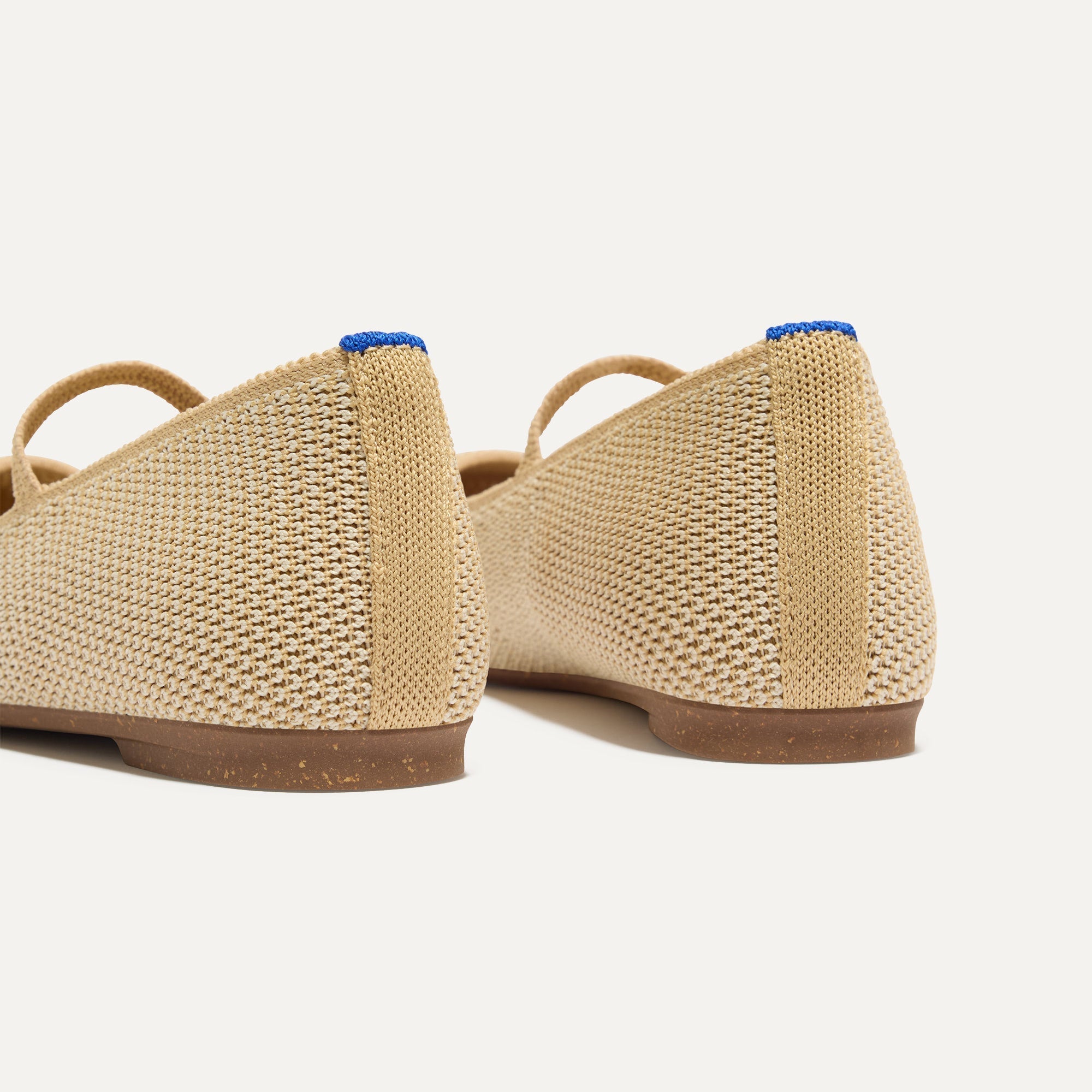 The Max Square Mary Jane - Cream Raffia-Knit - Image 7