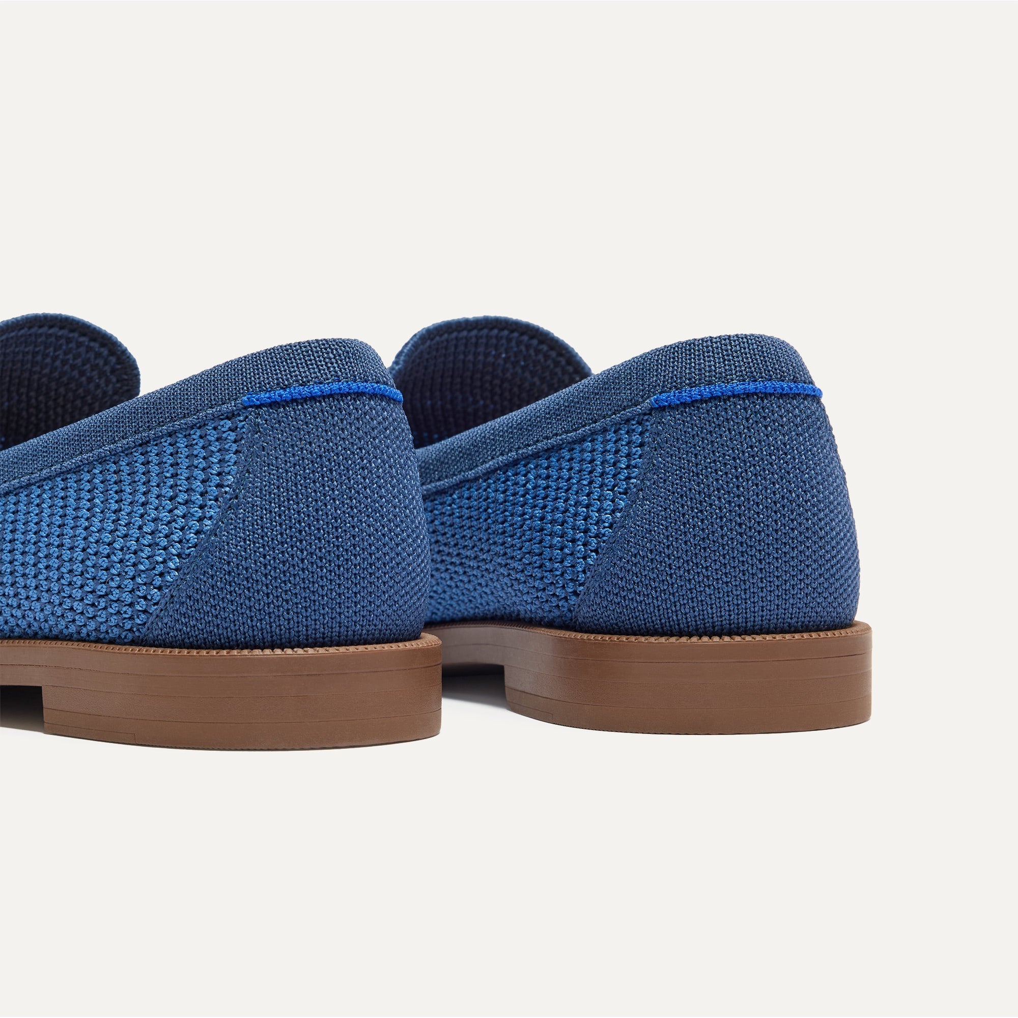 The Penny Loafer - Blue Raffia-Knit - Image 5