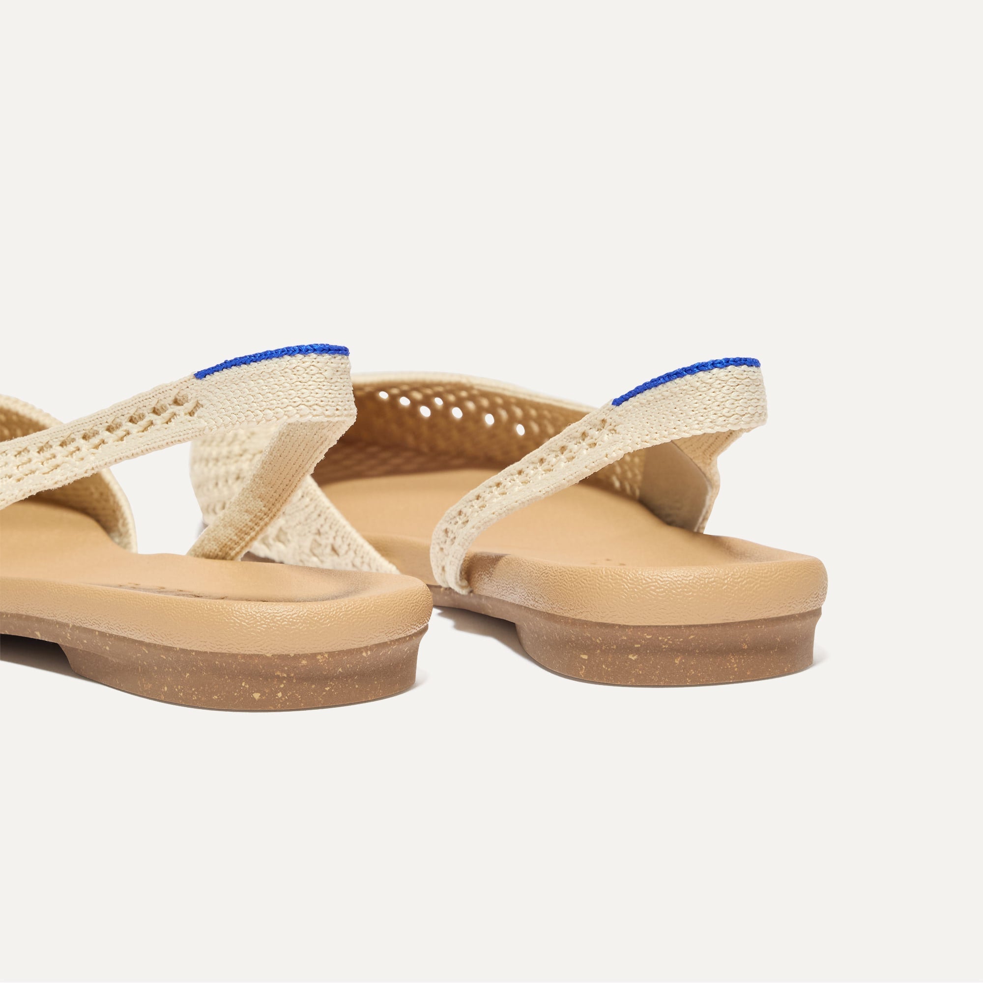 The Almond Slingback - Off White Mesh - Image 6