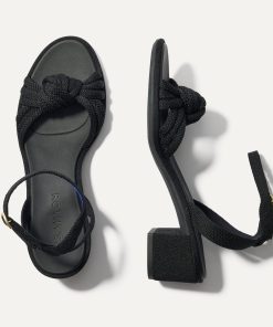 The Knot Sandal - Black