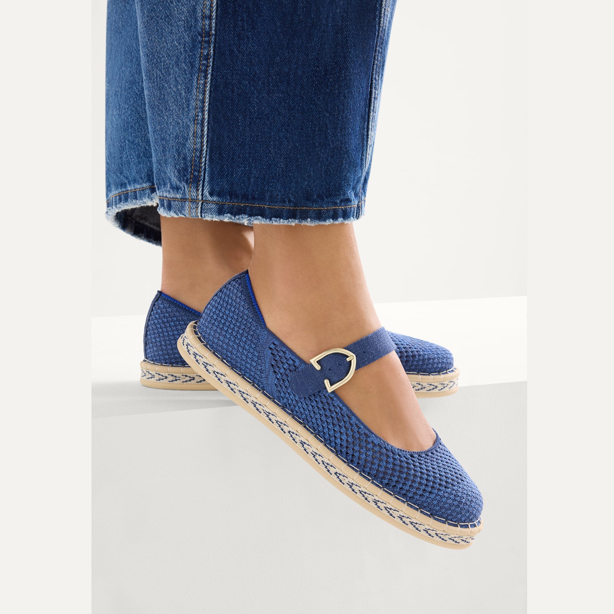 The Espadrille Mary Jane - Blue Breeze - Image 2
