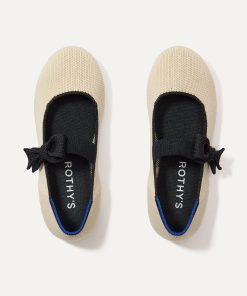 The Kids Tux Bow Mary Jane - Ivory