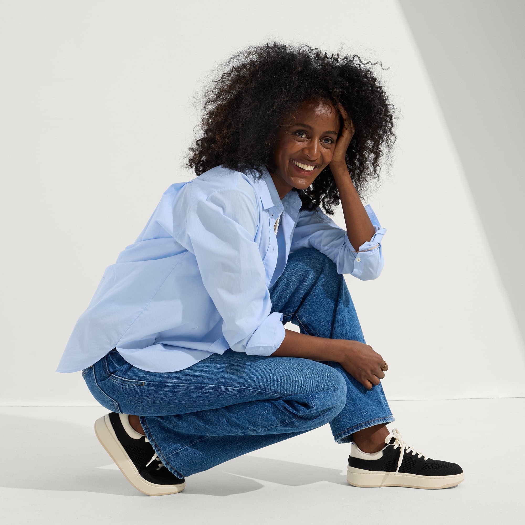 The Court Sneaker - Black - Image 4