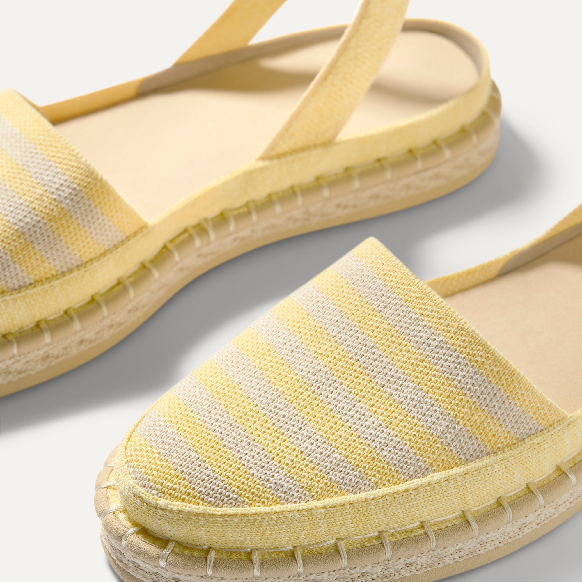 The D'Orsay Espadrille - Sunshine Stripe - Image 7