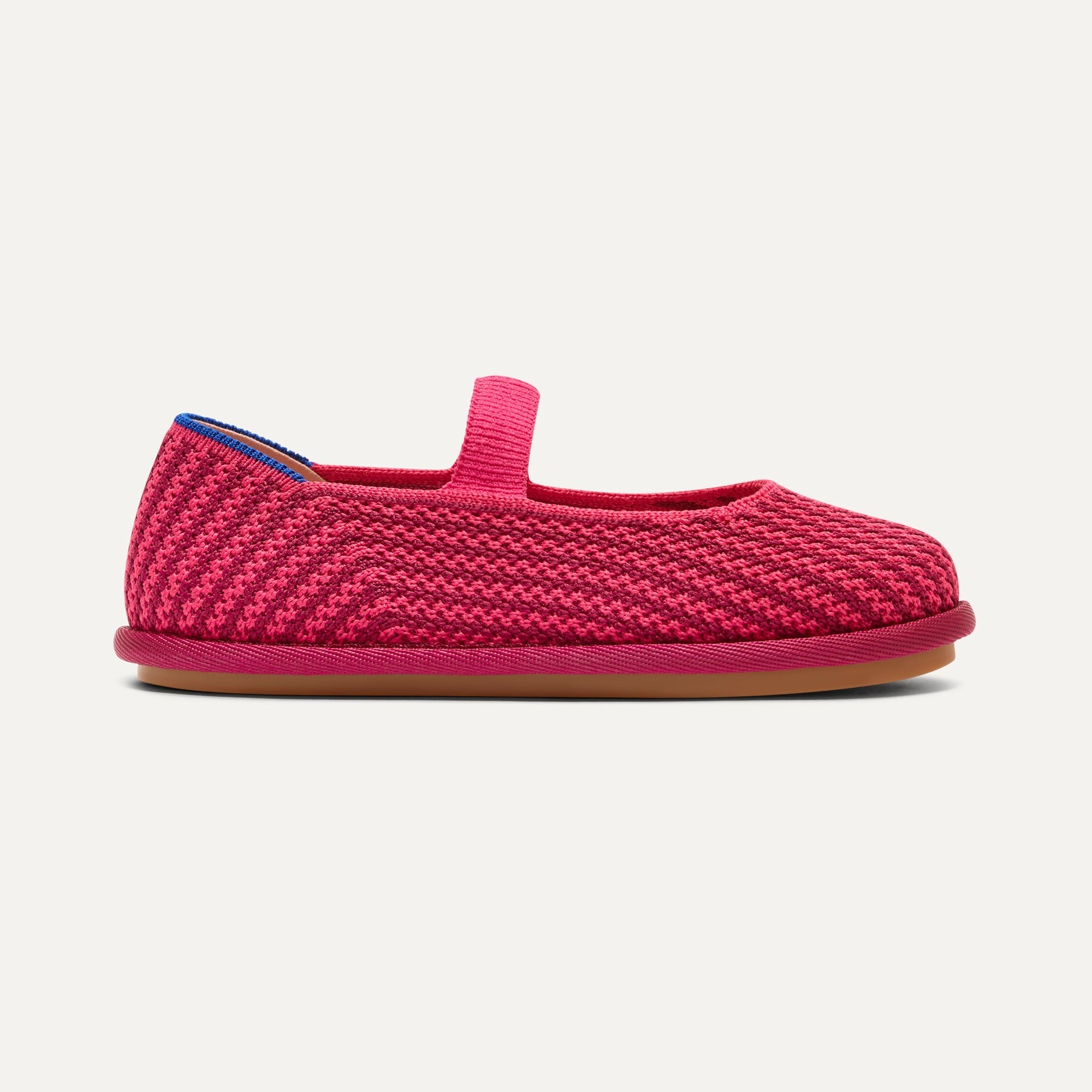 The Mini Mary Jane (for Kids) - Raspberry Stripe - Image 6