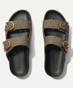 The Buckle Slide - Eyelet Safari
