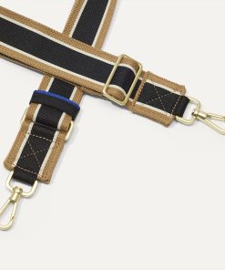 Alternative view of The Crossbody Strap - Khaki Stripe