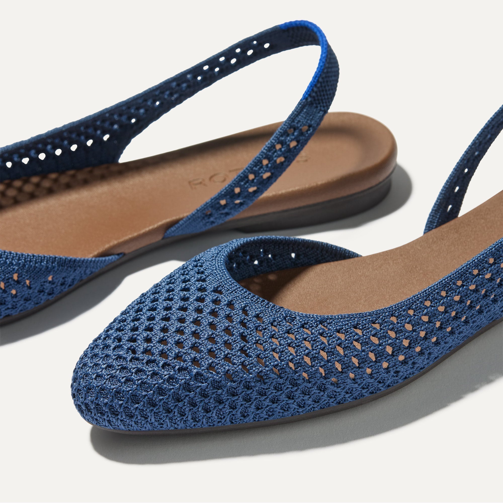 The Almond Slingback - Deep Sea Mesh - Image 4