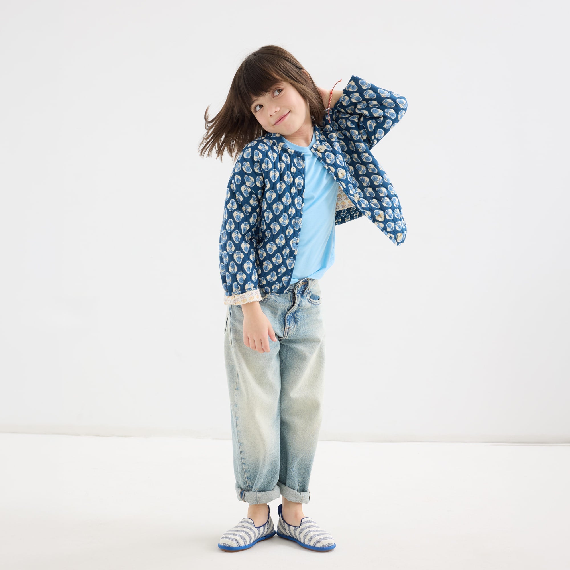 The Mini Loafer (for Kids) - Harbor Stripe - Image 4