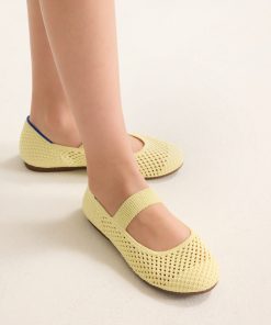 Alternative view of The Kids Mary Jane - Lemonade Open-Knit